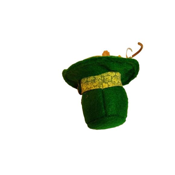 ANNALEE Irish St Patrick's Day Little Mouse Inside Hat Vintage 3.5" Kitsch - Picture 4 of 7